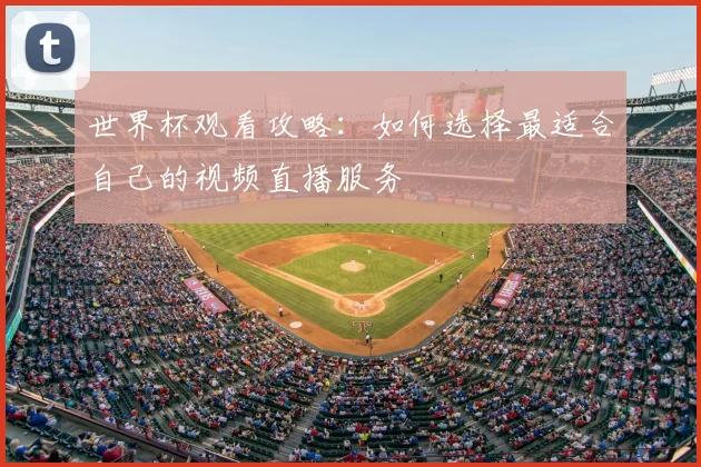 世界杯观看攻略：如何选择最适合自己的视频直播服务